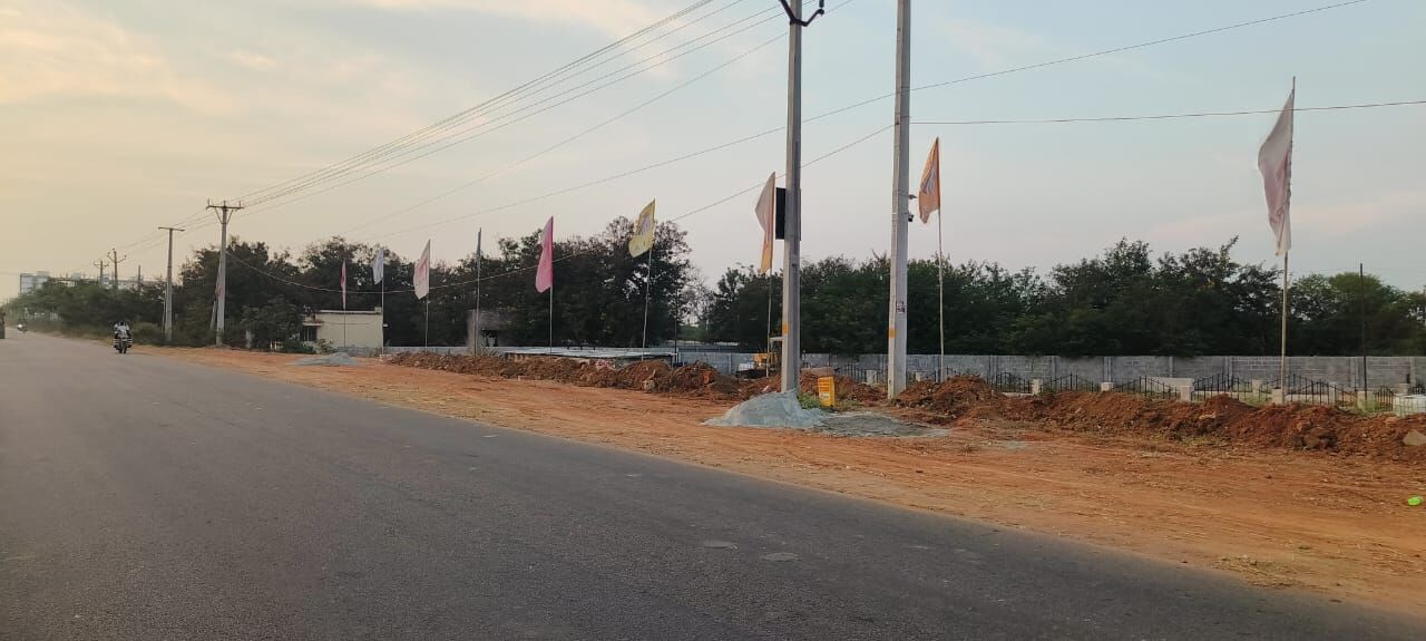 Hyderabad, Residential Plots, INR 28999,  270 Sq. Yard,  Final Lp Approved Open Plots For Sale Near Srisailam Highway Exit No 14