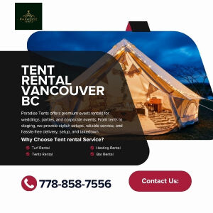 Surrey, Event Planning, Tent Rental Vancouver BC For Outdoor Party Comfort