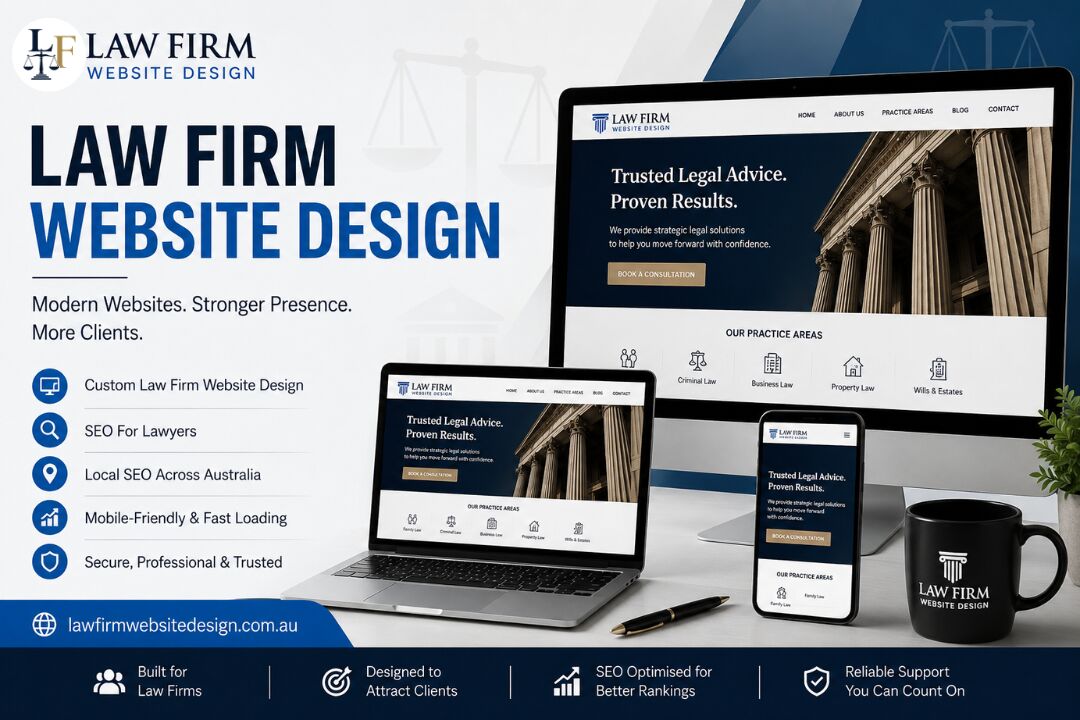Melbourne, Web Design & Development, Modern Law Firm Website Design For Australian Lawyers