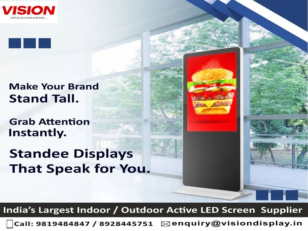 Mumbai, Creative, Digital Standee Manufacturer In Mumbai, India | Vision Display