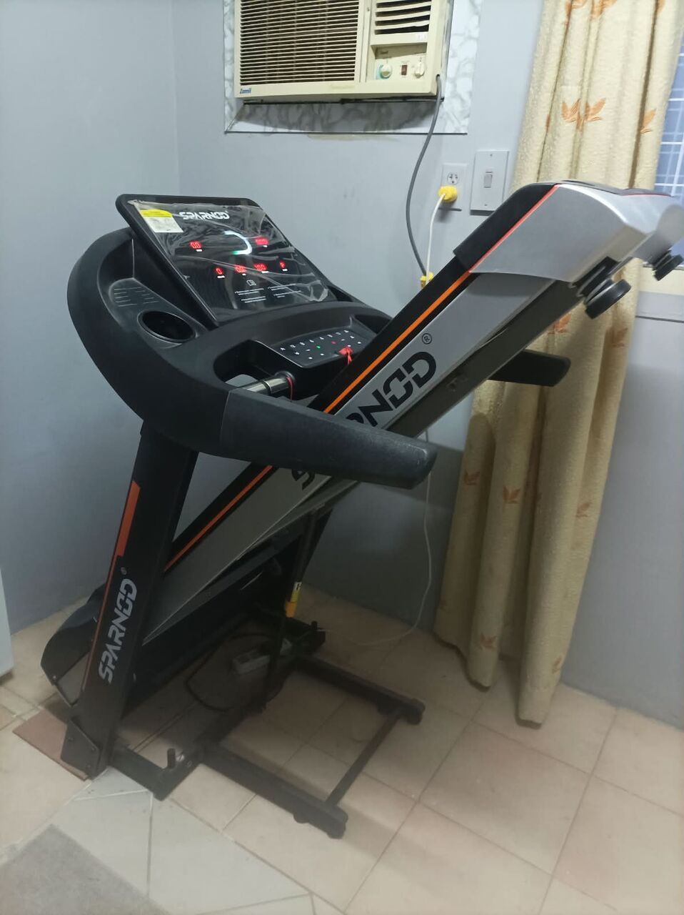 Al Tubaishi, Appliances, SAR 2100,  Sparnod Heavy-Duty Folding Treadmill For Sale &ndash; Excellent Condition