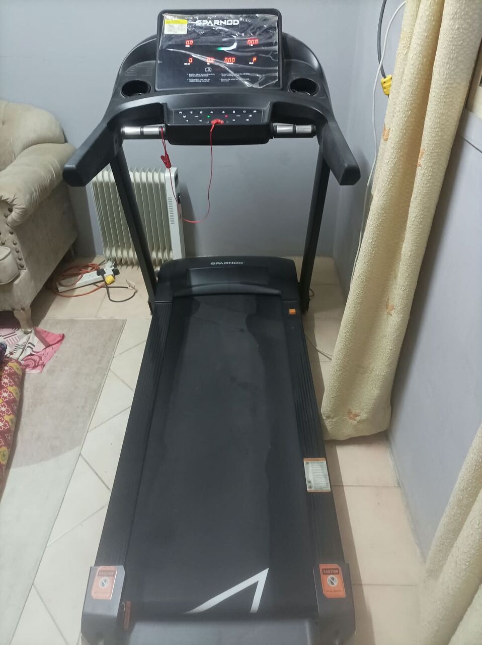 Al Tubaishi, Appliances, SAR 2100,  Sparnod Heavy-Duty Folding Treadmill For Sale &ndash; Excellent Condition