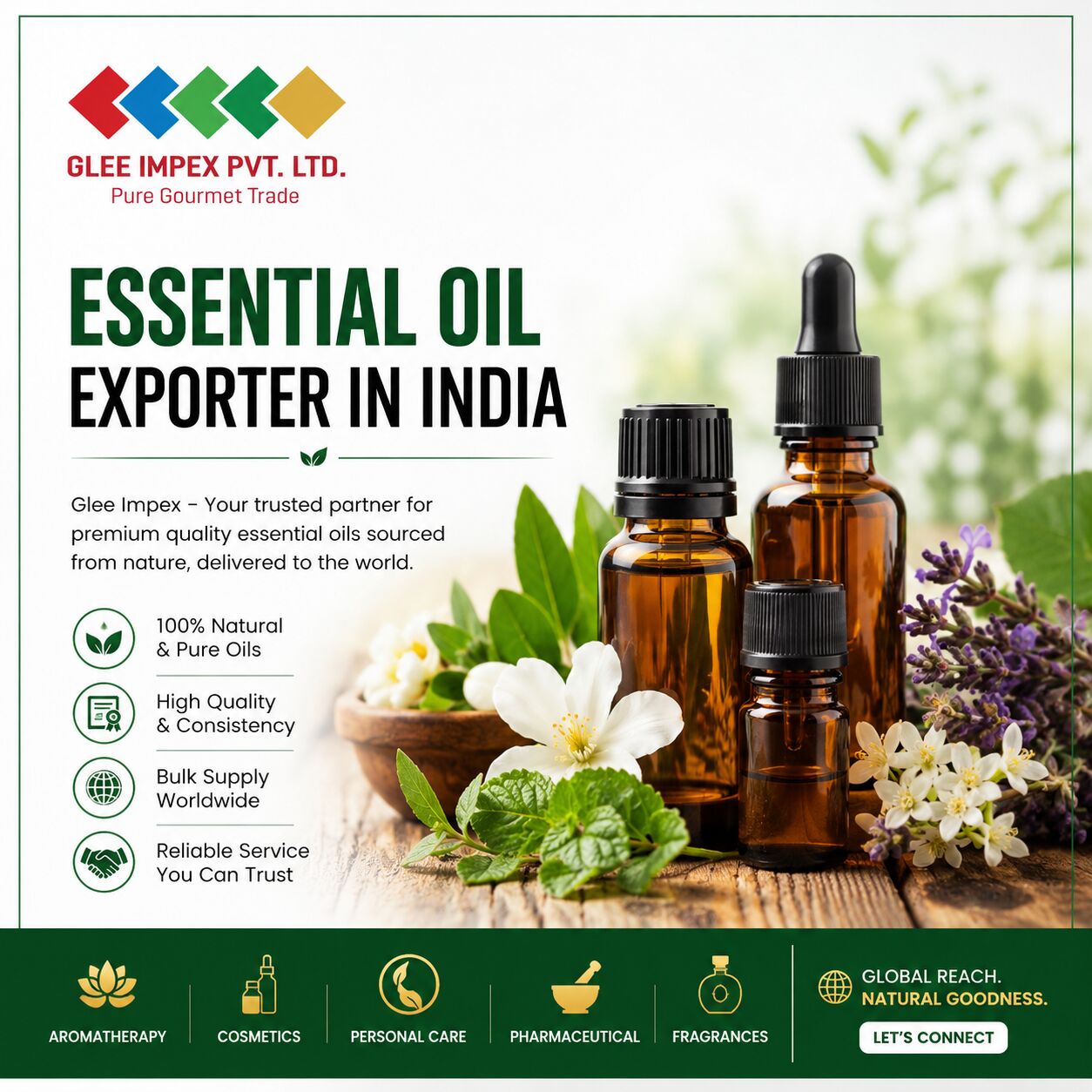 Mumbai, Food, Essential Oil Exporter In India &ndash; Glee Impex