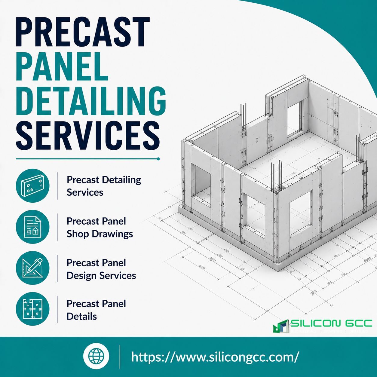 Dubai, Construction, Precast Panel Detailing Services In Dubai, UAE