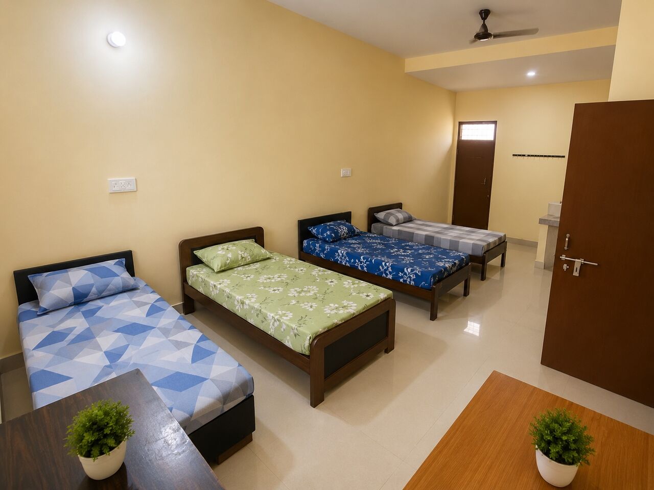Gurugram, Apartments, Flats, Houses & Villas, INR 5000/month,  Furnished,  4 BR,  1840 Sq. Meter,  Shri Shyam PG In IMT Manesar  Gurgaon