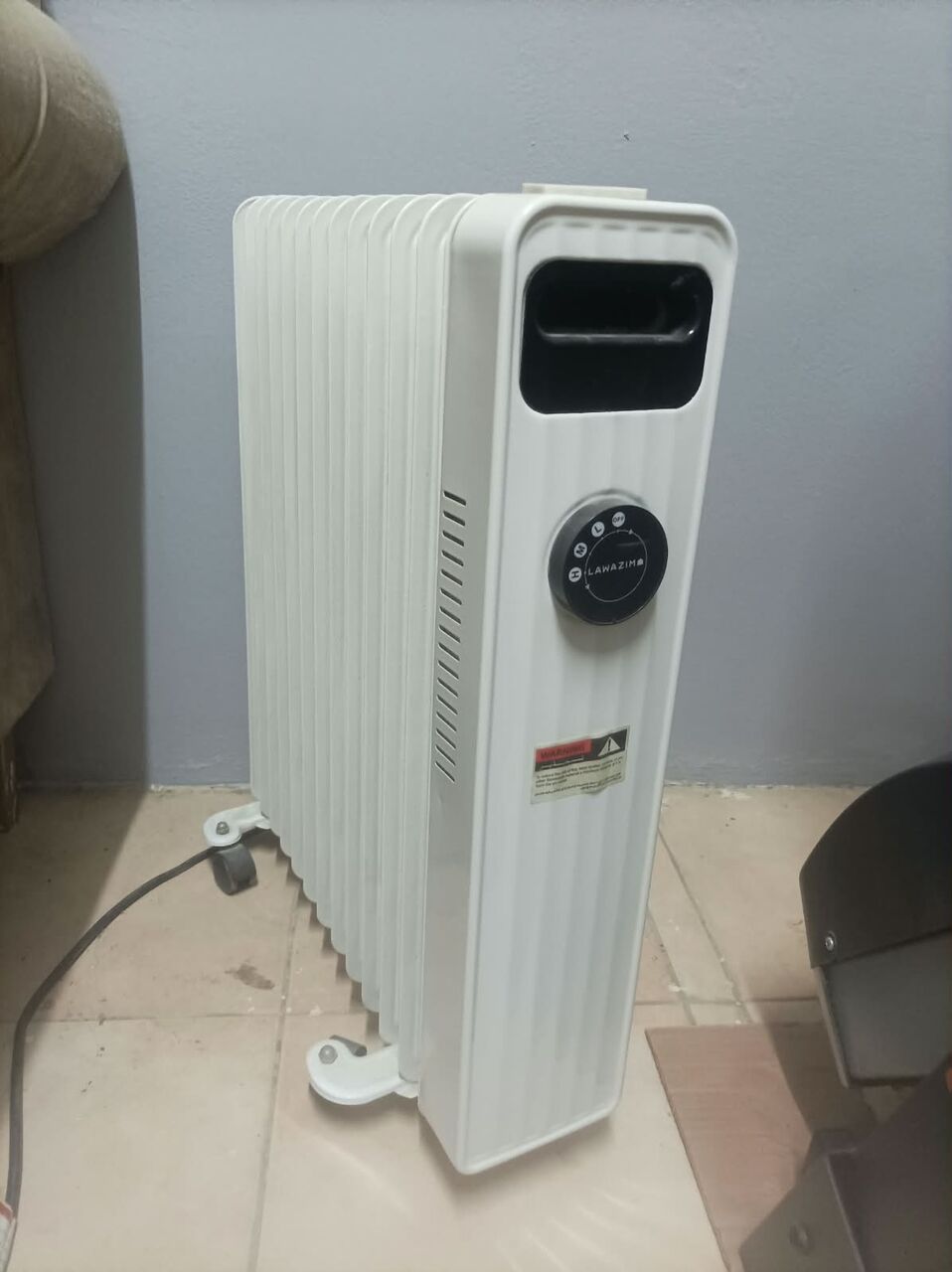 Dammam, Appliances, SAR 185,  Lawazim 2500W Oil Heater For Sale &ndash; Excellent Condition
