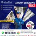 SGD 25,  Aircon Servicing Price