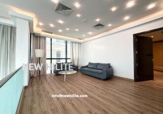Salmiya, Apartments, Flats, Houses & Villas, KWD 2200/month,  3 BR,  Luxury 3-Bedroom Duplex For Rent In Salmiya