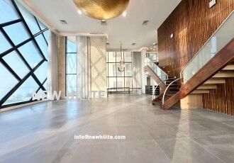 Salmiya, Apartments, Flats, Houses & Villas, KWD 2200/month,  3 BR,  Luxury 3-Bedroom Duplex For Rent In Salmiya
