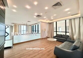 Salmiya, Apartments, Flats, Houses & Villas, KWD 2200/month,  3 BR,  Luxury 3-Bedroom Duplex For Rent In Salmiya