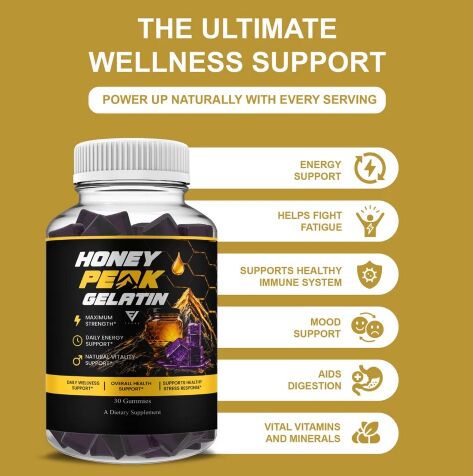 New York, Health, Honey Peak Gelatin Gummies Review 2026 &ndash; Pros, Cons & Customer Insights
