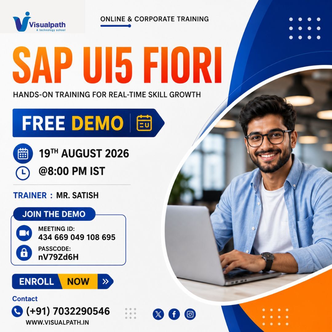 Hyderabad, Education, SAP UI5 Fiori Free Demo: Start Your Fiori Learning Journey