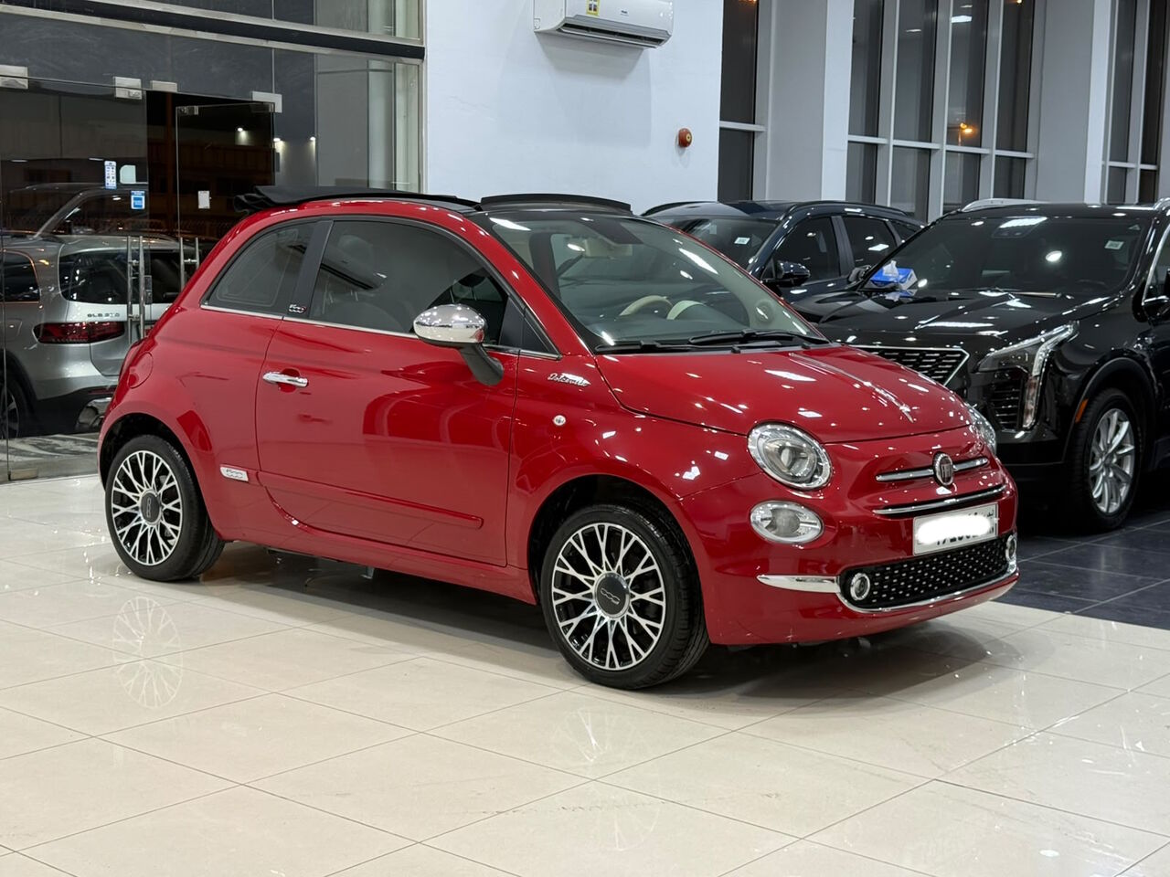Manama, Vehicles, Cars & Trucks , BHD 4950,  Fiat 500,  2022,  Automatic,  12100 KM,   Dolcevita  (Red)