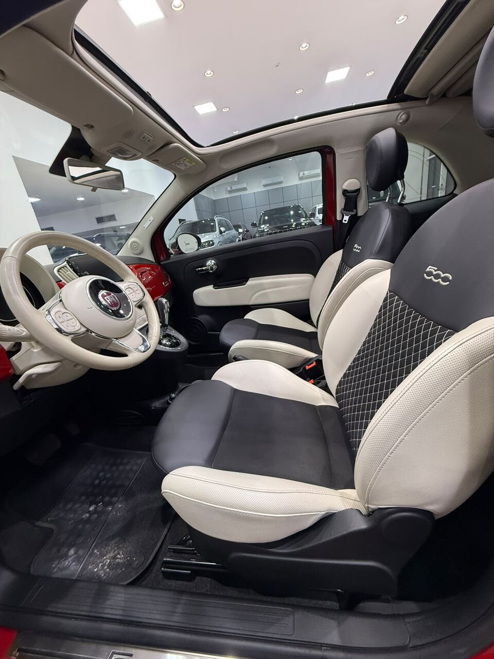 Manama, Vehicles, Cars & Trucks , BHD 4950,  Fiat 500,  2022,  Automatic,  12100 KM,   Dolcevita  (Red)