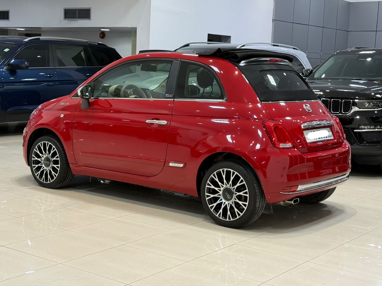 Manama, Vehicles, Cars & Trucks , BHD 4950,  Fiat 500,  2022,  Automatic,  12100 KM,   Dolcevita  (Red)