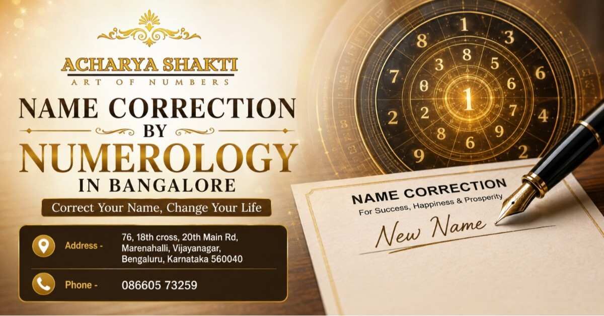 Bangalore, Business, Name Correction By Numerology In Bangalore For Better Balance