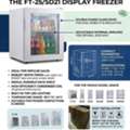 SAR 1200,  Display Freezer Compact Series (FT-25 / SD21) &ndash; Brand New / Stock Clearance