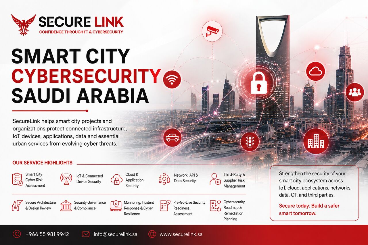 Riyadh, Business, Smart City Cybersecurity Services In Saudi Arabia | IoT & Smart Infrastructure Security