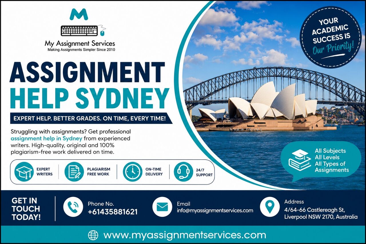 Sydney, Education, Get Reliable Assignment Help Sydney For Better Academic Results