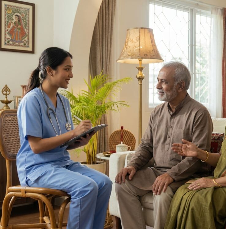 New Delhi, Health, Mayur Vihar Families Turn To Us For Nurse At Home Care