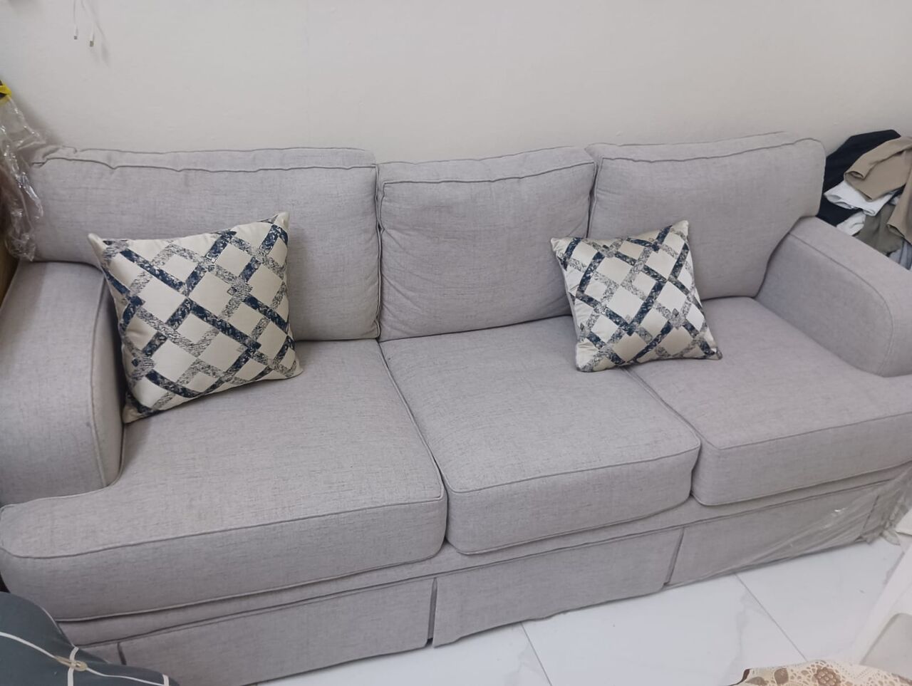 Jeddah, Furniture, SAR 750,  New SOFA SET 7 SEATER AND SHOE ALMIRAH