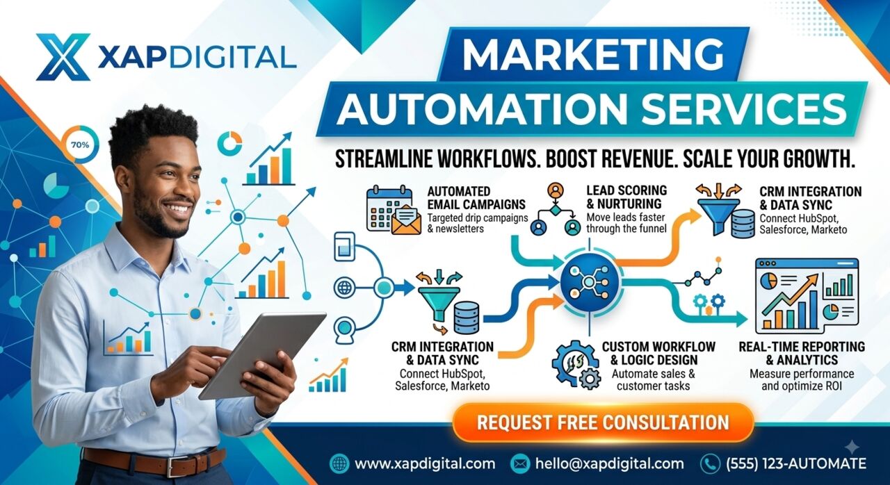 Noida, Software, INR 5000,  Drive Revenue & Save Time With XapDigital Marketing Automation