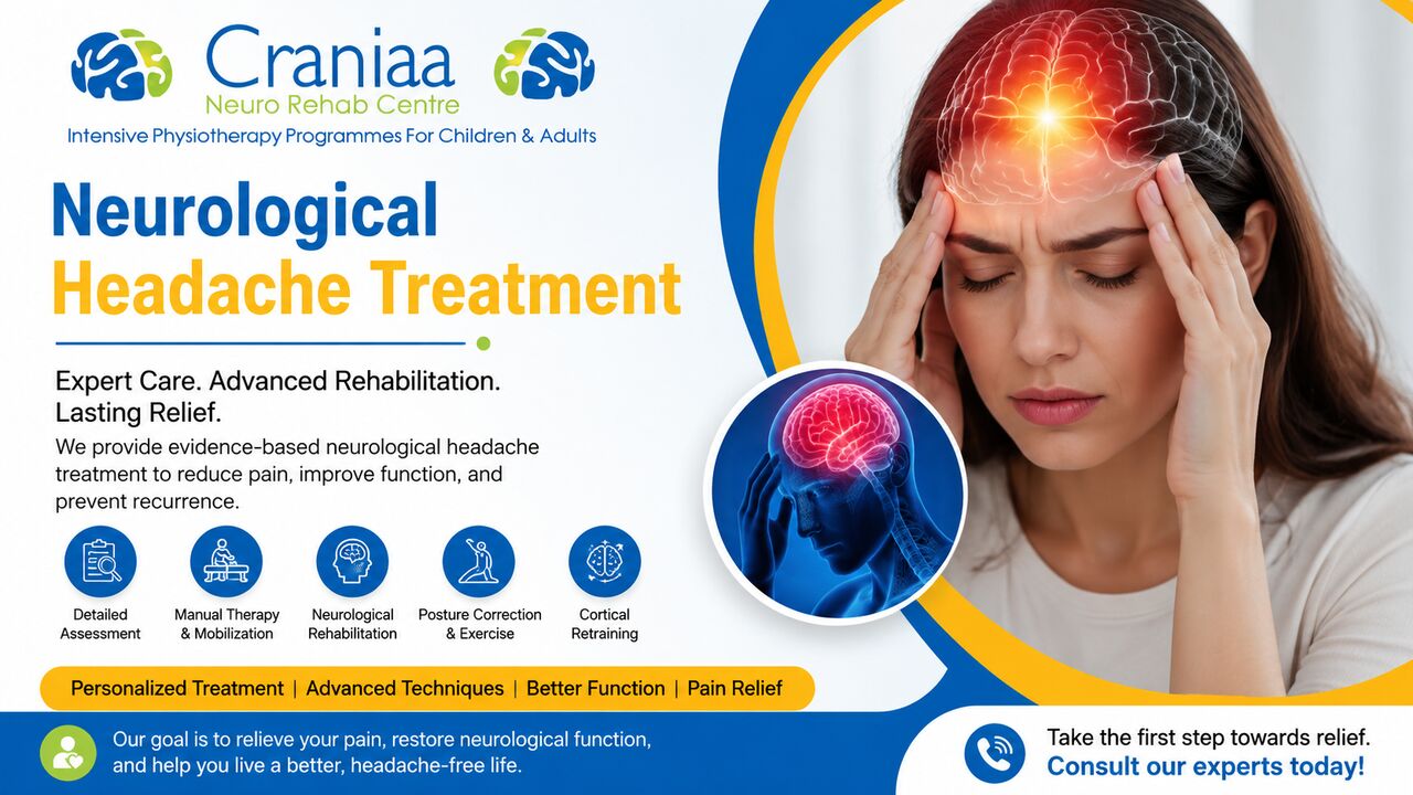 Dublin, Health, Neurological Headache Treatment | Craniaa Neuro Rehab Centre