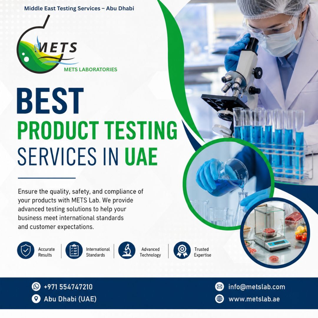 Abu Dhabi, Business, ISO 17025 Product Testing Laboratory UAE For Competent And Reliable Laboratory Testing