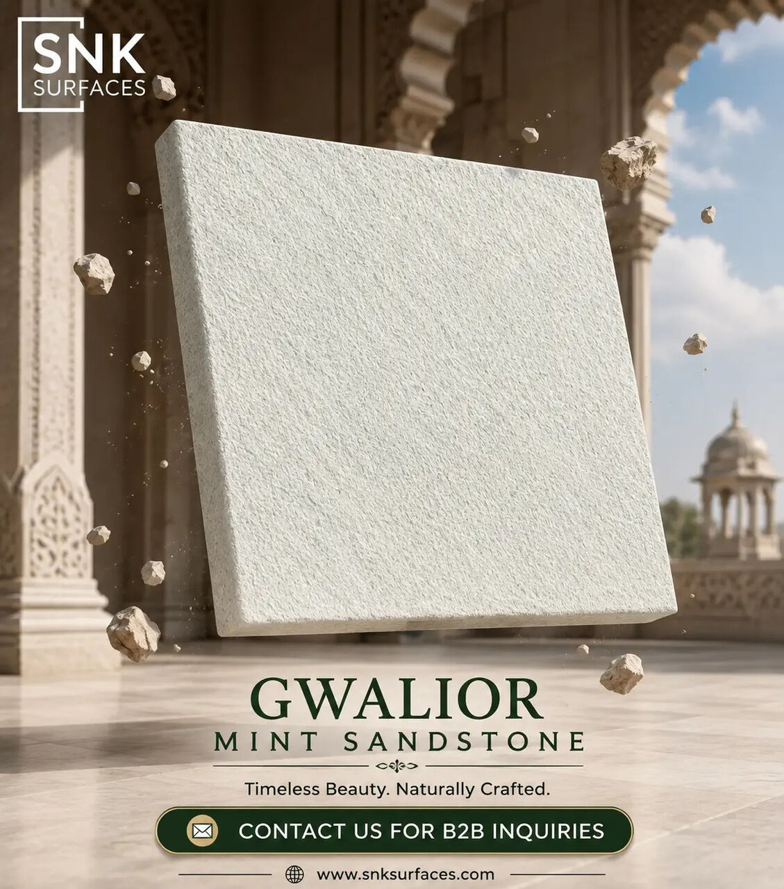 London, Businesses For Sale, Direct-Source Gwalior Mint Sandstone Supplier & Partner