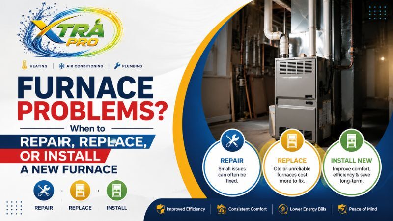 Toronto, Air Conditioning, Is Your Furnace Failing? Repair, Replace, Or Install A New One