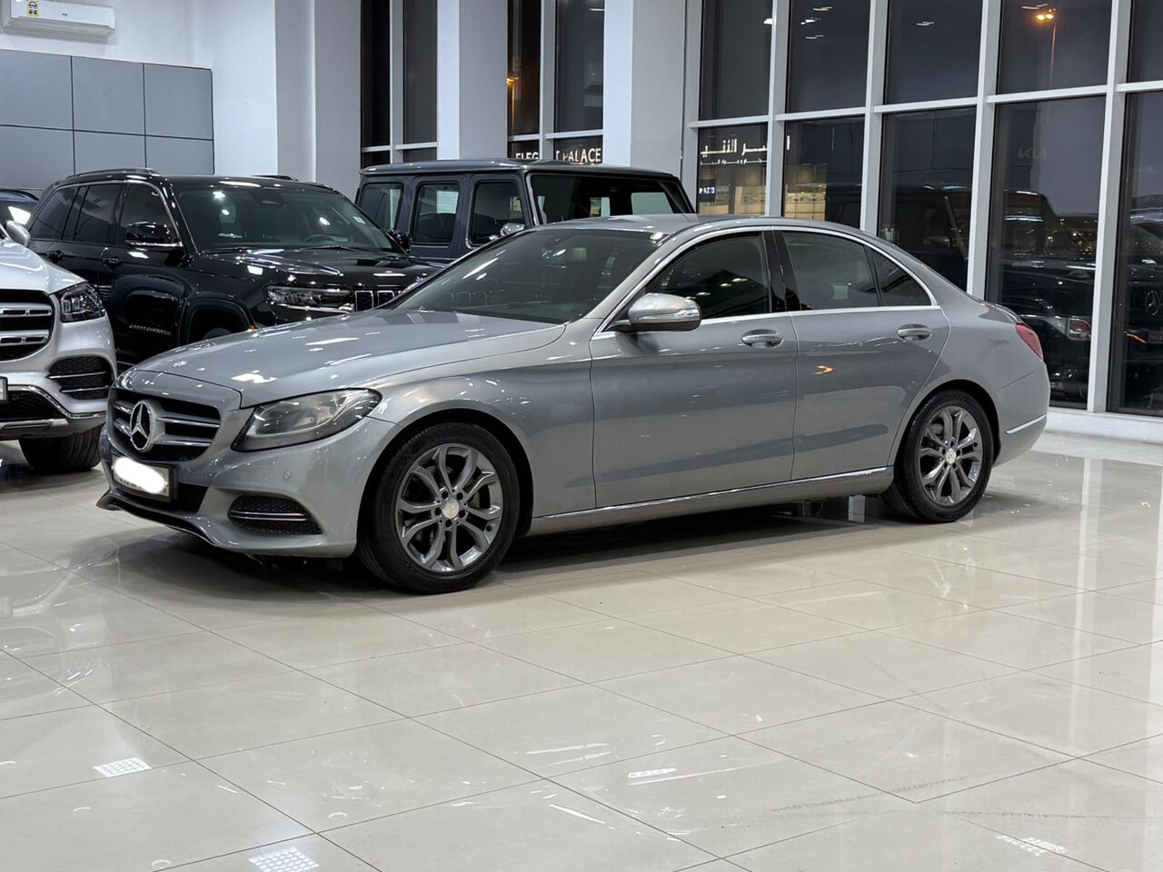 Manama, Vehicles, Cars & Trucks , BHD 4700,  Mercedes Benz C-180,  2015,  Automatic,  197450 KM,   /  (Silver)