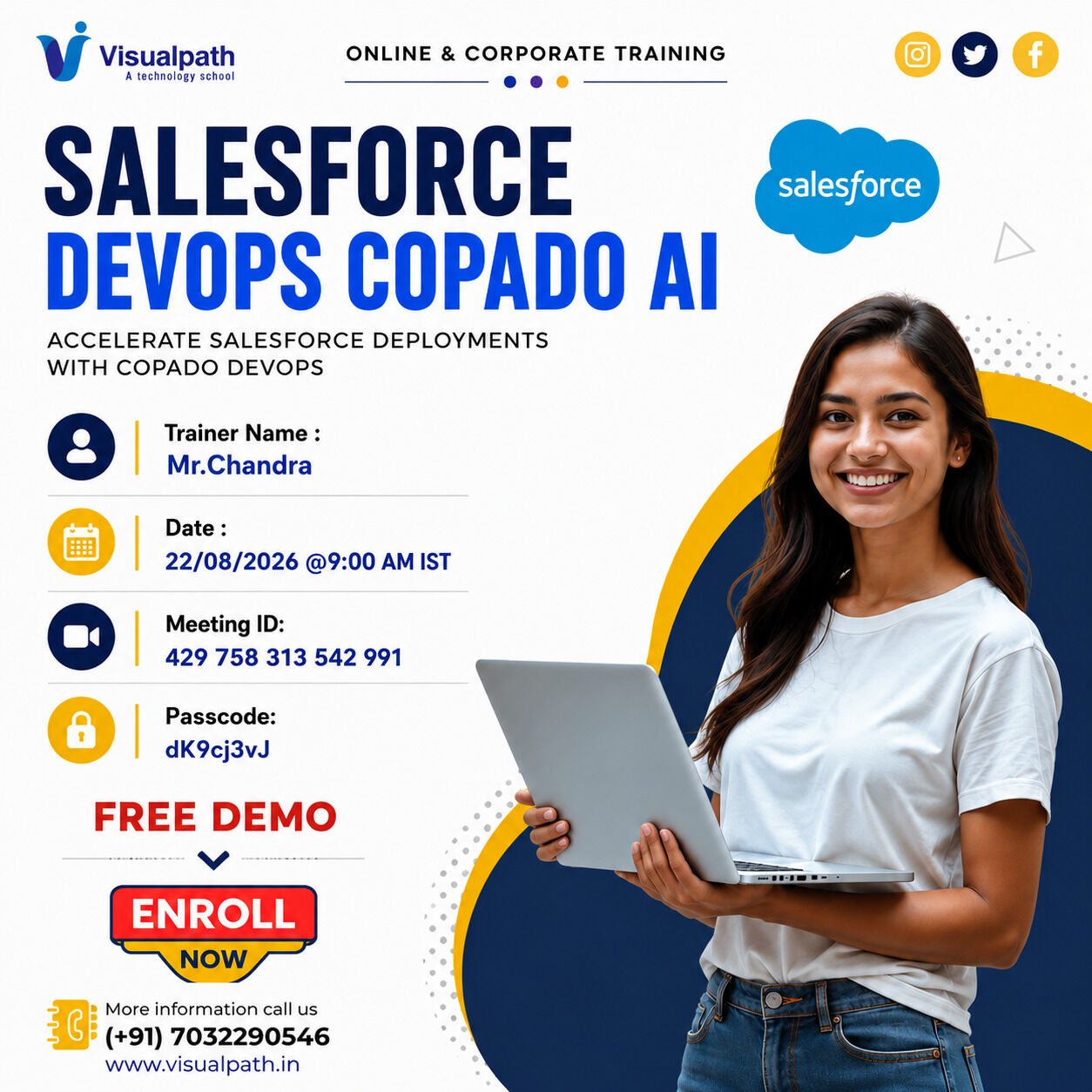 Hyderabad, Lessons Offered, Salesforce DevOps AI Training | Salesforce AI Course