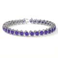 USD 4989,  GemsNY Press &ndash; Latest Tanzanite Bracelet & Jewelry News