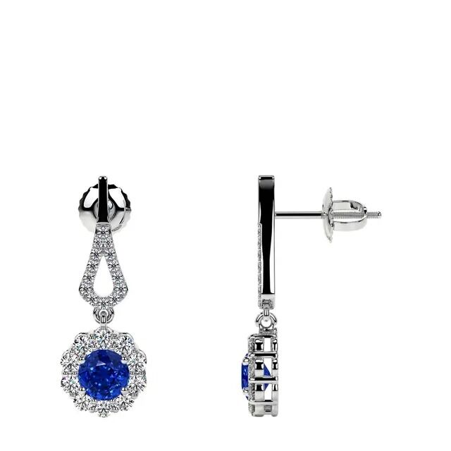 New York, Jewelry, USD 1866,  GemsNY Press &ndash; Fine Sapphire  Earrings Jewelry News & Insights