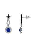 USD 1866,  GemsNY Press &ndash; Fine Sapphire  Earrings Jewelry News & Insights