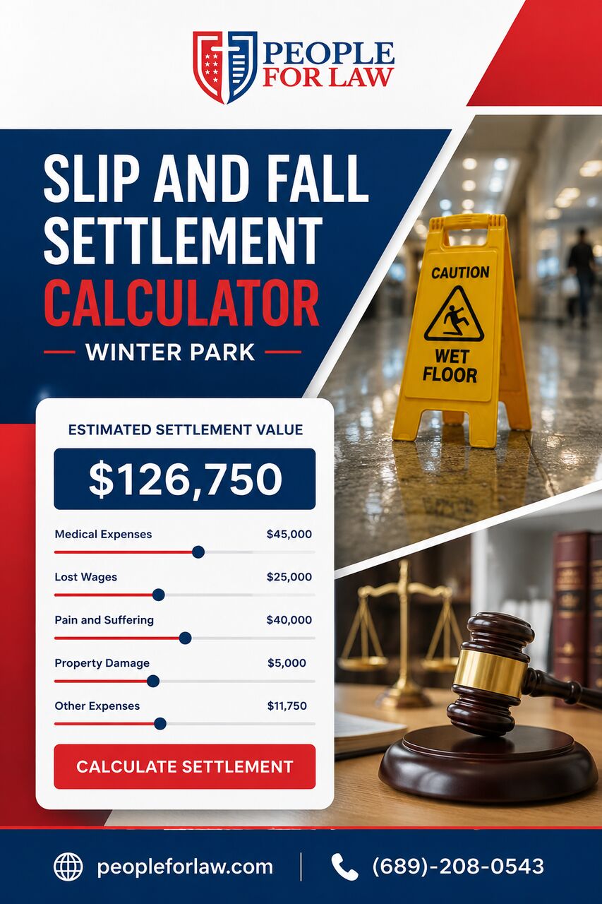 Miami, Legal, Slip And Fall Settlement Calculator Winter Park