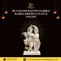 INR 20000, Buy Handcrafted Marble Radha Krishna Statue Online