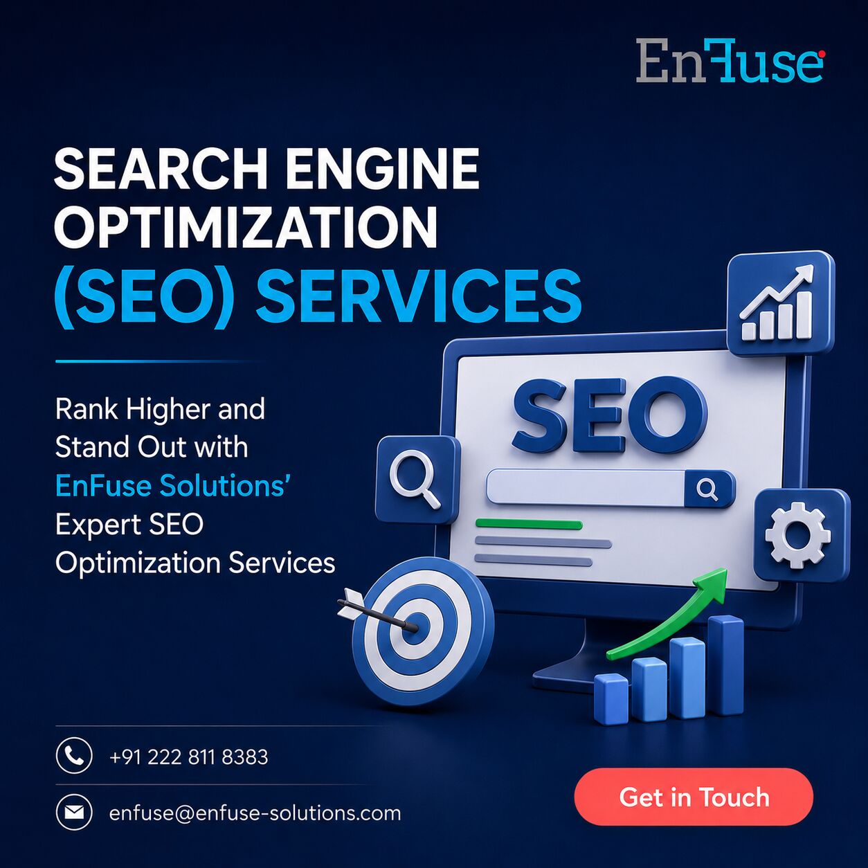 Mumbai, Marketing, Rank Higher And Stand Out With EnFuse Solutions&rsquo; Expert SEO Optimization Services