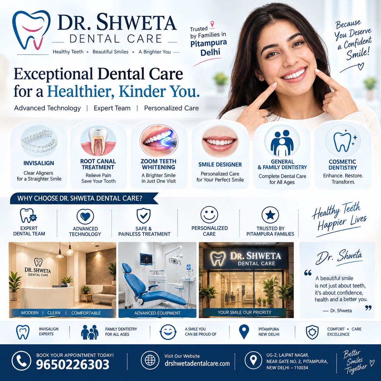 New Delhi, Dental, Dr. Shweta