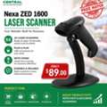 AUD 89,  Nexa ZED 1600 Laser Scanner &ndash; Reliable Barcode Scanning For Shops