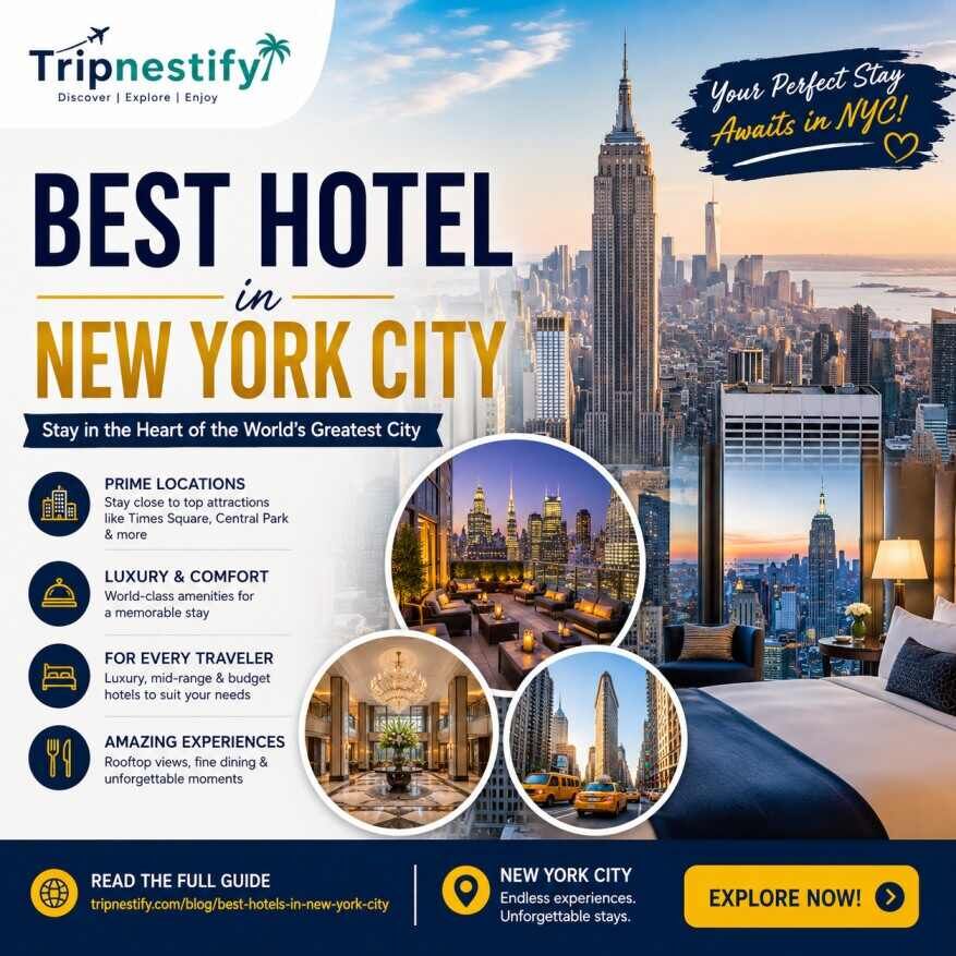 New Delhi, Travel, Best Hotel In New York City: Top Luxury, Budget & Central Stays Tripnestify