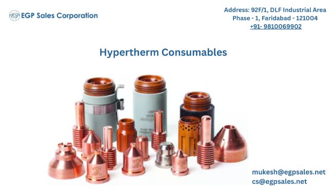 Faridabad Industrial Machinery, Hypertherm Consumables Supplier For Industrial Applications | +91-9810069902, 1