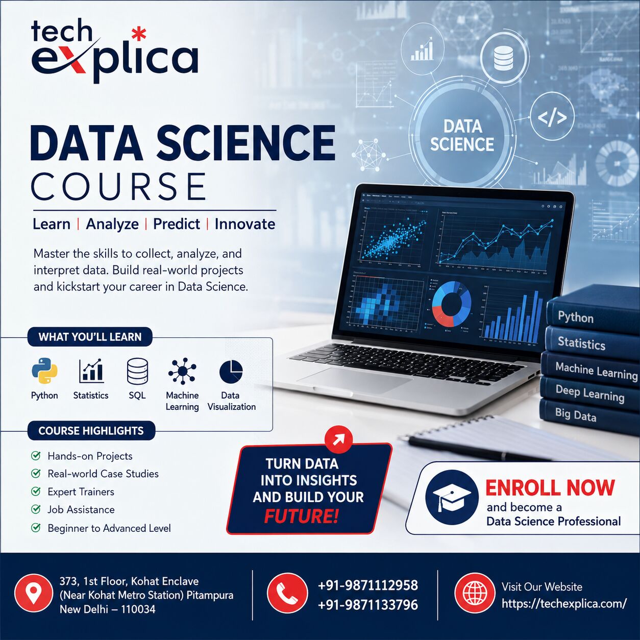 Mumbai, Lessons Offered, Data Science Course
