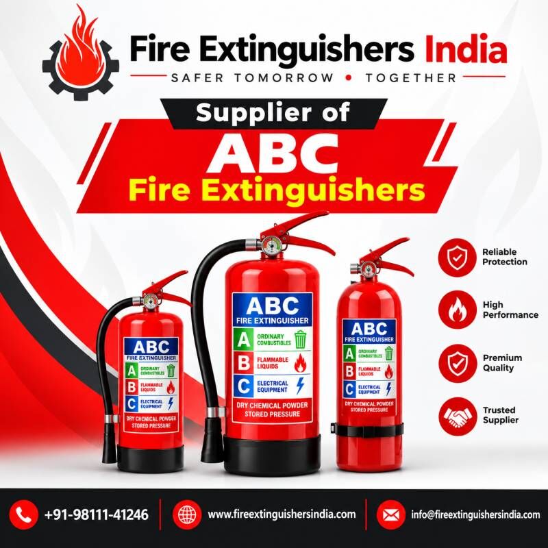 New Delhi, Business, Supplier Of ABC Fire Extinguishers