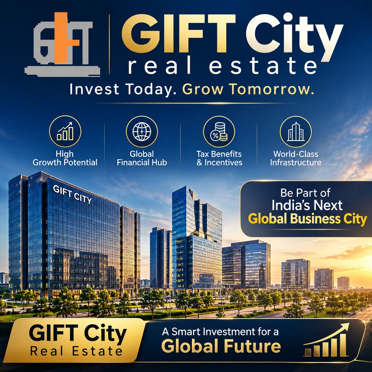 Ahmedabad, Real Estate For Sale, GIFT City Real Estate &ndash; Premium Residential & Commercial Property Opportunities
