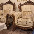 SAR 1000,  7 Seater Solid Wood Sofa Set