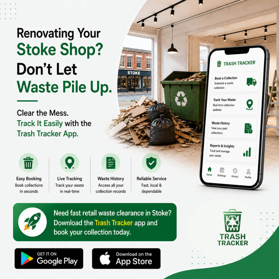 Birmingham, Recycling, Shop Renovation Creating Waste In Stoke? Book Retail Clearance & Waste Collection