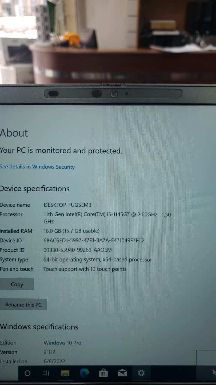 Al Sharafeyah, Computers, SAR 1350,  Dell Latitude 7420 I5 11th Gen. Ram 4267 Mhz SSD M.2 256gb Touch Org Win