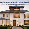 3D Exterior Visualization Services For Stunning Architectural Designs