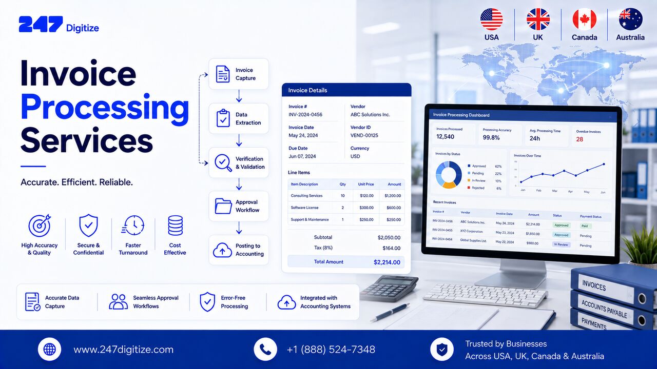 Chicago, Business, Reliable Invoice Processing Services For Growing Businesses